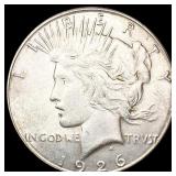 1926-S Silver Peace Dollar UNCIRCULATED 1926-S Silver Peace Dollar UNCIRCULATED