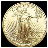 2022 1/10oz Gold $5 Eagle SUPERB GEM BU 2022 1/10oz Gold $5 Eagle SUPERB GEM BU