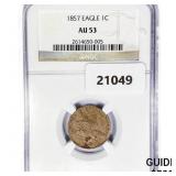 1857 Flying Eagle Cent NGC AU53 1857 Flying Eagle Cent NGC AU53