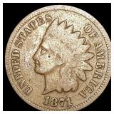 1871 Indian Head Cent NICELY CIRCULATED 1871 Indian Head Cent NICELY CIRCULATED
