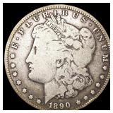 1890-CC Morgan Silver Dollar NICELY CIRCULATED 1890-CC Morgan Silver Dollar NICELY CIRCULATED