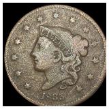 1835 Sm 8, 8 Stars Large Cent NICELY CIRCULATED 1835 Sm 8, 8 Stars Large Cent NICELY CIRCULATED