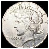 1928 Silver Peace Dollar UNCIRCULATED 1928 Silver Peace Dollar UNCIRCULATED