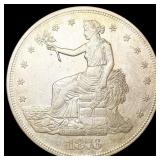 1876-S Silver Trade Dollar CLOSELY UNCIRCULATED 1876-S Silver Trade Dollar CLOSELY UNCIRCULATED