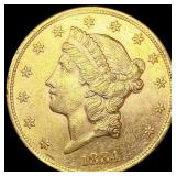 1884-S $20 Gold Double Eagle UNCIRCULATED 1884-S $20 Gold Double Eagle UNCIRCULATED
