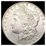 1900-S Morgan Silver Dollar NEARLY UNCIRCULATED 1900-S Morgan Silver Dollar NEARLY UNCIRCULATED