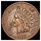 1873 Indian Head Cent LIGHTLY CIRCULATED