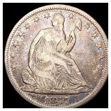 1877 Seated Liberty Half Dollar LIGHTLY