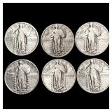 1927-1930 [6] Standing Liberty Quarter CLOSELY