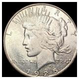 1925-S Silver Peace Dollar UNCIRCULATED