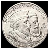 1924 Huguenot Half Dollar UNCIRCULATED