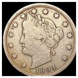 1894 Liberty Victory Nickel NICELY CIRCULATED