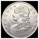 1834 Capped Bust Half Dollar CHOICE AU