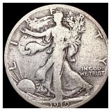 1919 Walking Liberty Half Dollar LIGHTLY