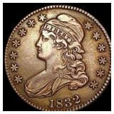 1832 Capped Bust Half Dollar NEARLY UNCIRCULATED