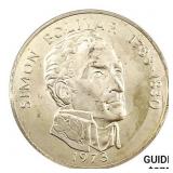 1973 3.9oz Silver Panama 20 Balboas