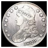 1829 Capped Bust Half Dollar HIGH GRADE