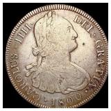 1800 8 Reales  LIGHTLY CIRCULATED