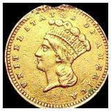 1862 Rare Gold Dollar HIGH GRADE