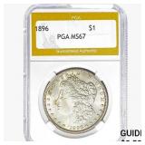 1896 Morgan Silver Dollar PGA MS67