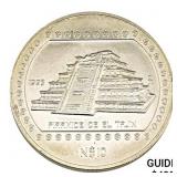 1993 5oz Silver Piramide de el Tajin Coin