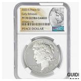 2023-S Silver Peace Dollar NGC PF70 UC