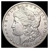 1881-CC Morgan Silver Dollar CLOSELY UNCIRCULATED