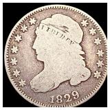 1829 Capped Bust Dime NICELY CIRCULATED