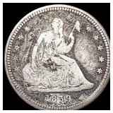 1839 Seated Liberty Quarter NICELY CIRCULATED
