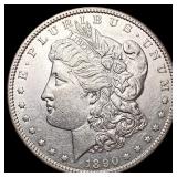 1890-CC Morgan Silver Dollar CHOICE AU