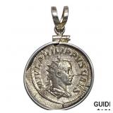 Philip II Dbl Denarius Sterling Bezel NEARLY UNC