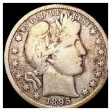 1895-S Barber Half Dollar NICELY CIRCULATED