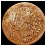 1869 Indian Head Cent NICELY CIRCULATED