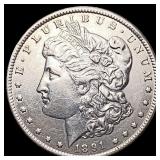 1891-CC Morgan Silver Dollar CLOSELY UNCIRCULATED