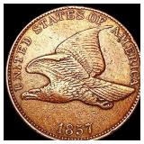 1857 Flying Eagle Cent CLOSELY UNCIRCULATED