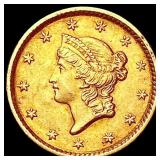 1852 Rare Gold Dollar NEARLY UNCIRCULATED
