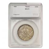 1936 Texas Half Dollar SEGS MS67+