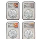 [4 Coins] 2021 States Series US Silver Eagle Lot N