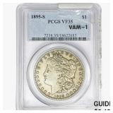 1895-S Morgan Silver Dollar PCGS VF35 VAM-1