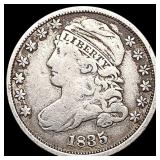 1835 Capped Bust Dime NICELY CIRCULATED