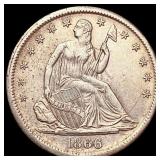 1866-S Seated Liberty Half Dollar HIGH GRADE