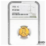 1956 Wheat Cent NGC PF69 RD