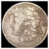 1891-CC Morgan Silver Dollar NICELY CIRCULATED