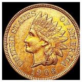 1906 Red Indian Head Cent CHOICE BU