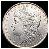 1891-S Morgan Silver Dollar UNCIRCULATED