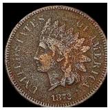 1872 Indian Head Cent NICELY CIRCULATED