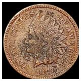 1872 Indian Head Cent NEARLY UNCIRCULATED