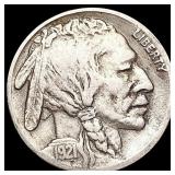 1921-S Buffalo Nickel NEARLY UNCIRCULATED