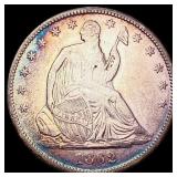 1862-S Walking Liberty Half Dollar LIGHTLY
