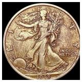 1918-D Walking Liberty Half Dollar CHOICE AU